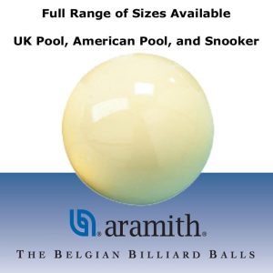 Aramith Snooker / Pool White Cue Ball