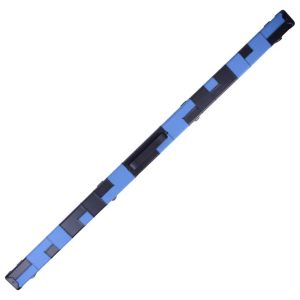 MARK RICHARD 1 PIECE SNOOKER POOL CASE BLACK & BLUE PATCH