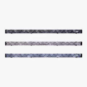 Baize Master 1 Piece 2 Slot Denim Patch Effect Printed Vinyl Cases Holds 2 Cues