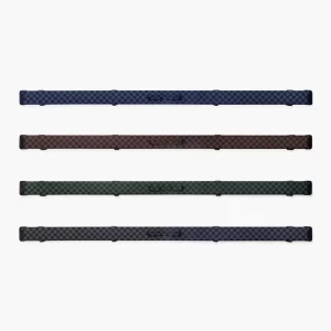 1 Piece 2 Slot Checkerboard Deluxe Plastic Ends Cases - Holds 2 x 1 Piece Cues