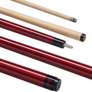 Powerglide Verve Snooker/PoolCue, Carbon Fibre 10mm Tip Red
