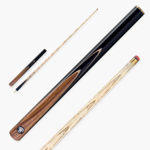 Jonny 8 Ball Pearl Series Hazel Burl 57" 3/4 Joint English Pool Cue 8mm Tip
